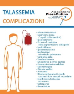 complicazioni talassemia