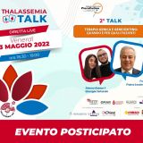 Thalassemia Talk, 2° puntata con il prof. Franco Locatelli per parlare di terapie geniche